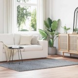 vidaXL Covor shaggy cu pom &icirc;nalt, NAVARRA, gri deschis, 130x200 cm