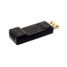 Adaptor mufa DisplayPort (DP)la HDMI Active, suporta rezolutie Full HD, convertor DP tata la HDMI mama
