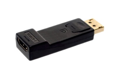 Adaptor mufa DisplayPort (DP)la HDMI Active, suporta rezolutie Full HD, convertor DP tata la HDMI mama foto