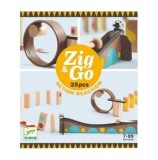 Cumpara ieftin Set de constructie trasee, Zig &amp; Go, 25 piese