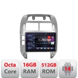 Navigatie Android VW Polo 2004-2011 cu ecran QLED 2K, 16GB RAM si 512GB