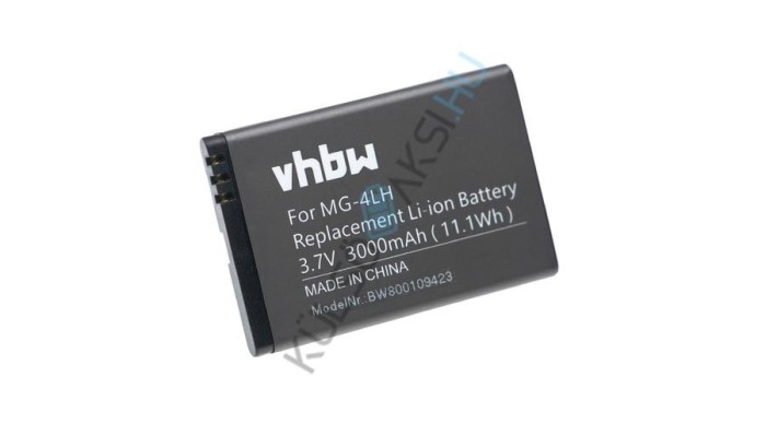 &Icirc;nlocuire baterie GPS VHBW pentru Spectra MG-4LH, TS21878, 206465 - 3000mAh, 3.7V