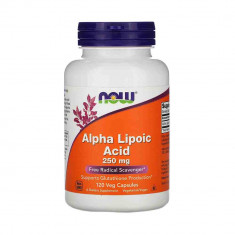 Complex Antioxidant, Acid Alfa Lipoic, 250mg, Now Foods, 120 capsule foto