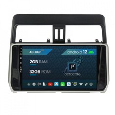 Navigatie Toyota Land Cruiser Prado J150 (2018+), Android 12, P-Octacore 2GB RAM + 32GB ROM, 10.1 Inch - AD-BGP10002+AD-BGRKIT078