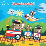 J&aacute;rművek mindenhol - Tr&eacute;f&aacute;s kifestő aut&oacute;im&aacute;d&oacute;knak
