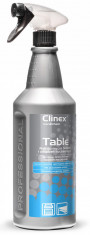Clinex Table, 1 Litru, Cu Pulverizator, Solutie Pt. Curatare Suprafete Si Aparate Din Bucatarie foto
