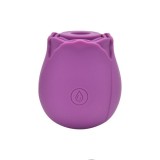 Stimulare clitoris - Loving Joy Trandafir de Joaca Vibrator cu Suctiune pentru Clitoris Violet Maseaza-ti Delicat Petalele