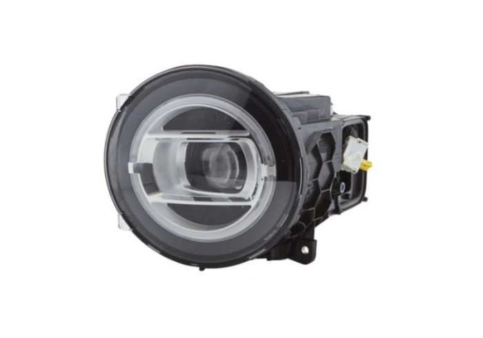 Far Mercedes Clasa G (W463), 06.2018-, montare fata, stanga, cu functie mascare faruri faza lunga; Tip=MATRIX; LED; electric; cromat; fara modul LED;