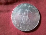 Moneda 500 lei 1941 Stefan cel Mare - cal.F.Buna , 25g argint 835 cu o mica lovitura pe muchie