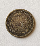 Austria - 10 Kreuzer 1872 - Argint