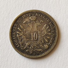 Austria - 10 Kreuzer 1872 - Argint