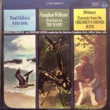 Vinil LP # Paul Chihara, Vaughan Williams, Debussy - Leopold Stokowski &lrm;&ndash; Wind Song / Overture To The Wasps / Children's Corner Suite (VG++)