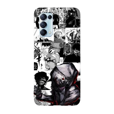 Husa compatibila cu Oppo A72, Viceversa, model Manga Tokyo Ghoul, Silicon, TPU foto