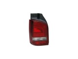 Stop spate lampa Volkswagen Transporter/Multivan (T5), 10.2009-, spate, Stanga, Caravelle, Multivan, P21/5W+P21W+PY21W+R10W; rosu-alb, fumuriu; cu su