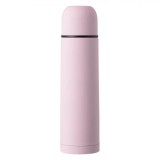 Termos Otel Inoxidabil, Model Izoterm, Culoare Roz Nude, Textura Mată, Capacitate 0,5L