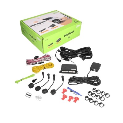 Set 4 senzori de parcare Valeo Beep Park Negru foto