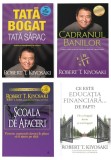 Cumpara ieftin Pachet Tata Bogat - Scoala de Afaceri, Set 4 carti, Curtea Veche