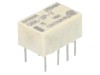 Releu Electromagnetic OMRON G6K-2P-Y DPDT 5V DC Montare PCB Curent Max 1A
