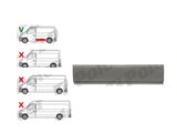 Panou lateral Opel Movano, 01.2010-, Stanga, Aftermarket