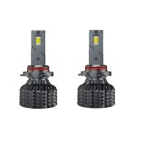 Set 2 becuri LED auto Xentech Light SK8 pro, 55W, HB3, Cip 5570 CSP, 6000K, 18000 LM, Canbus