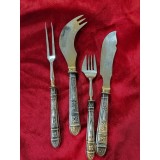 Set 4 tac&acirc;muri furculite si cutite