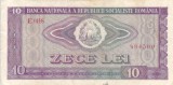 ROMANIA 10 lei 1966 VF!!!