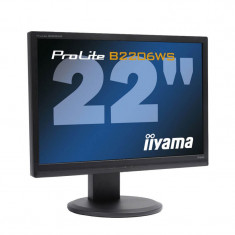 Monitoare LCD SH Iiyama ProLite B2206WS, Grad A-, 22 inci WideScreen foto