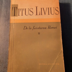 De la fundarea Romei volumul 2 Titus Livius