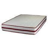 Saltea ortopedica cu arcuri, Roza Super Lux Ortopedic 90x200x25cm, fermitate mediu spre tare, plasa de arcuri Bonell, reversibila, banda de aerisire s