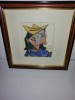 Tablou reproducere Pablo Picasso The Straw Hat Art Print 2006 Palaria de paie