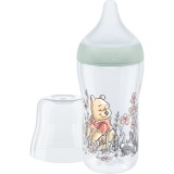 NUK Perfect Match Disney biberon cu controlul temperaturii Winnie the Pooh 3m+ 260 ml