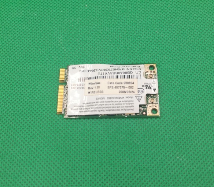 HP Compaq 6820s Card WLAN WiFi 407575-002 SWAP