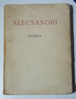 V. Alecsandri - Poezii (ediție omagială; ilustrații de Demian; 1940) foto