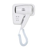 Uscător de păr montat pe perete 1200 WATT Perfect pentru hoteluri | ELRIBIRD, 1200W, 2