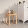 VidaXL Taburet de baie, 40x30x46 cm, lemn masiv de nuc 350344