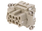 Conector HDC 6P Femelă 16A