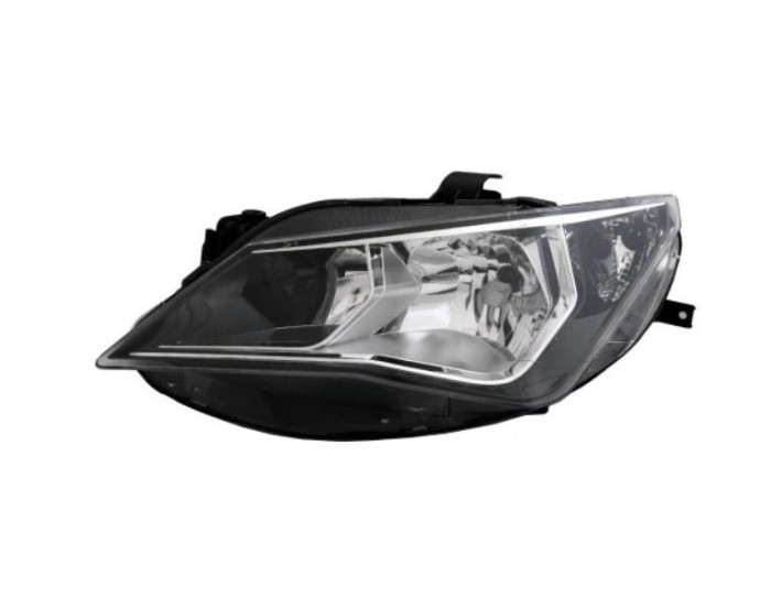 Far SEAT IBIZA (6J), 04.2012-, partea Stanga, VALEO, tip bec H7+H7+PY21W+W5W; electric; cu motor; halogen
