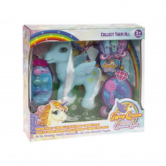 Figurina unicorn PMS cu agrafe si accesorii foto