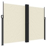 Cumpara ieftin Copertina laterala retractabila, crem, 180x600 cm