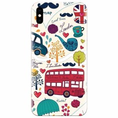 Husa silicon pentru Apple Iphone XS Max, Welcome In London foto