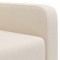 Fotoliu, alb crem, material textil - 8