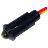 Lampă LED Galbenă 24VDC &Oslash;8,2mm IP40
