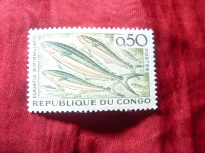 Timbru Congo 1961 - Pesti m val. 50c foto
