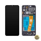 Display cu Touchscreen Samsung Galaxy A04e A042 cu Rama Negru Service Pack GH81-23088A