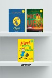 Cumpara ieftin Pachet școlar clasa a III-a (Pippi Șosetica se &icirc;mbarcă, Dominic, Micul urs) - Astrid Lindgren, Lynne Reid..., Arthur