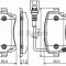 Set placute frana,frana disc VW TRANSPORTER V platou / sasiu (7JD, 7JE, 7JL, 7JY, 7JZ, 7FD) (2003 - 2016) BOSCH 0 986 495 094