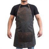 Cumpara ieftin Sort de protectie din piele si textil pentru tamplarie BeaverCraft AP4