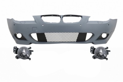 Bara Fata cu PDC 18mm si Proiectoare Ceata BMW Seria 5 E60 E61 (2007-2010) M-Technik Design Performance AutoTuning foto