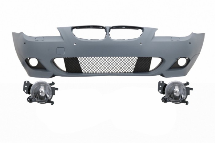 Bara Fata cu PDC 18mm si Proiectoare Ceata BMW Seria 5 E60 E61 (2007-2010) M-Technik Design Performance AutoTuning