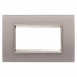 Rama Ornament 4M sticla LUX Gewiss Chorus gri perlat GW16204GP